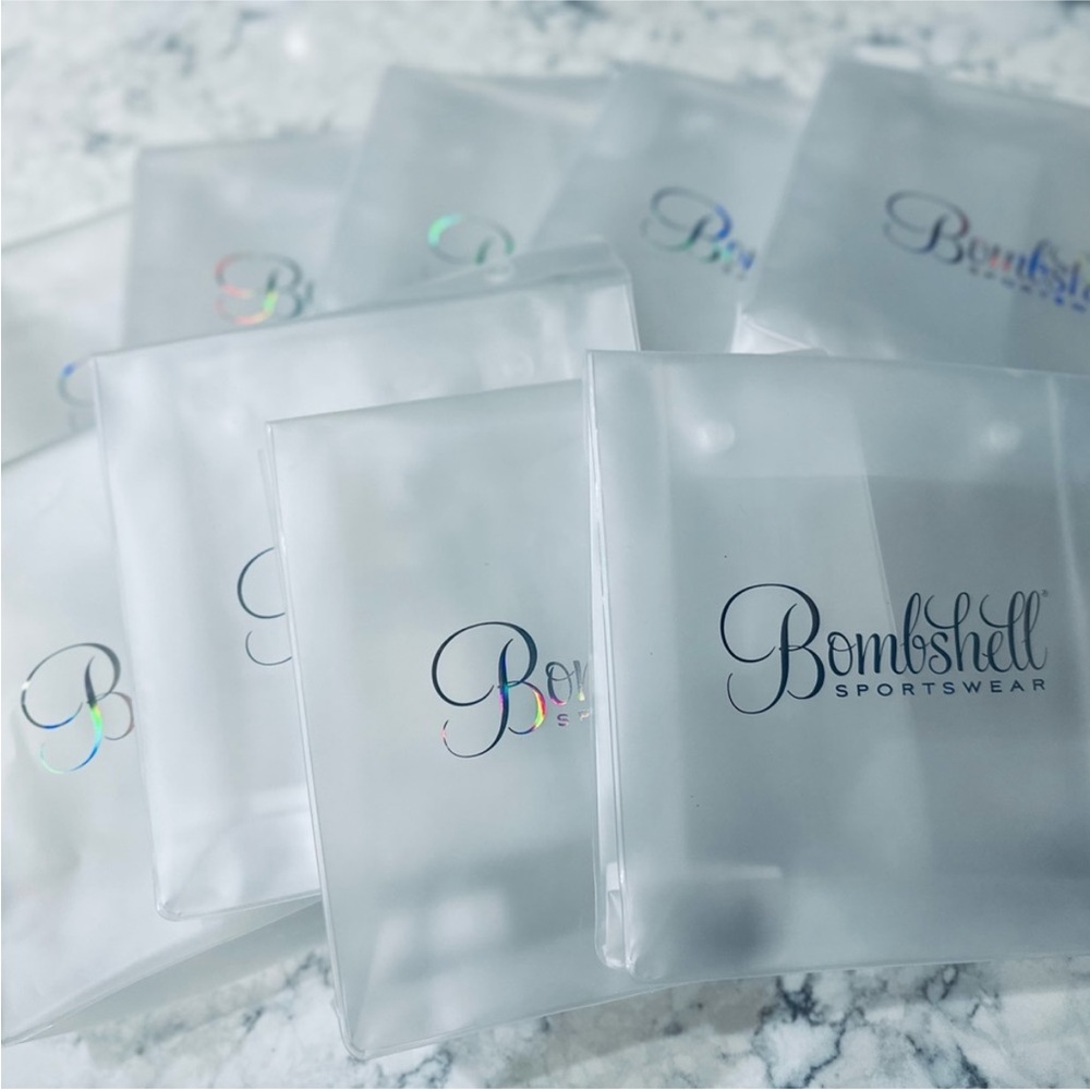 8 Bombshell Sportswear Plastic Bags